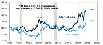 Largest S&P500 companies